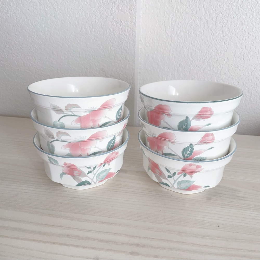 set of 6 MIKASA bowls
